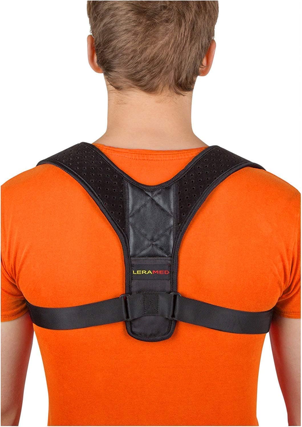 Posture Corrector for Men and Women - Adjustable Upper Back Brace for Clavicle Support and Providing Pain Relief from Neck, Back and Shoulder