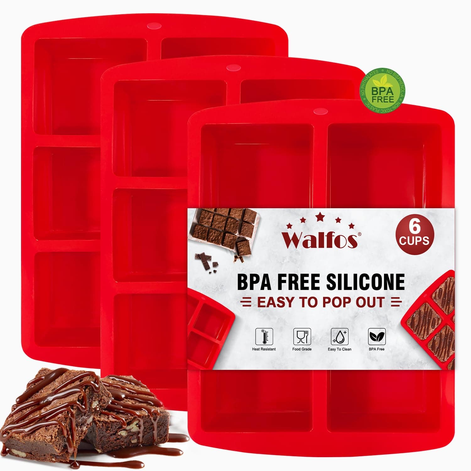 Silicone Brownie Pan