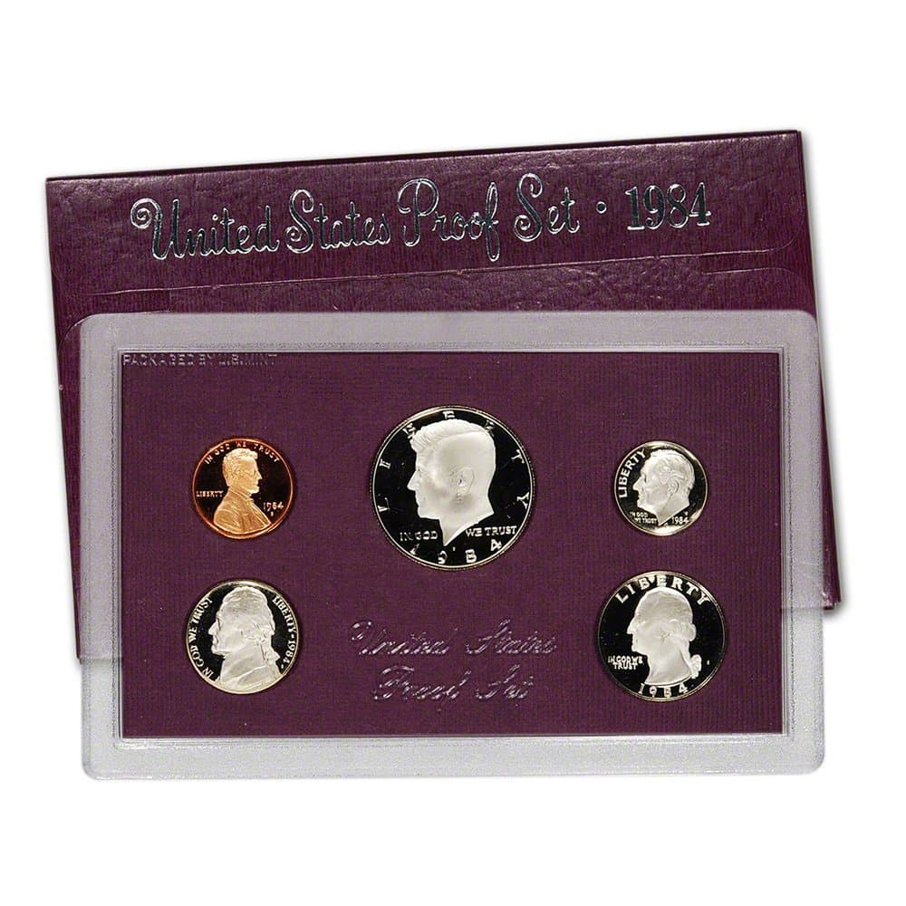 1984 S US Proof Set Superb Gem Uncirculated