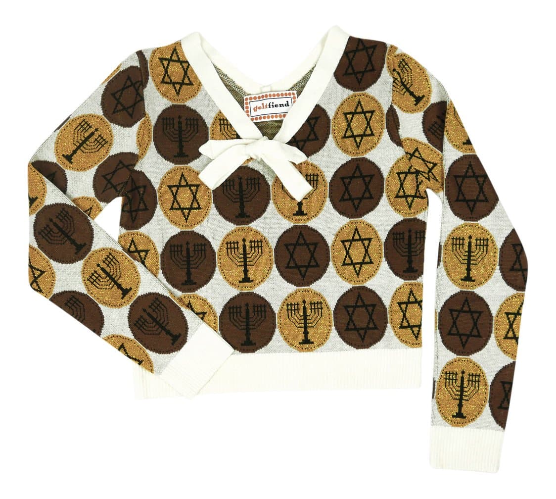 Womens Geltdigger Hanukkah Sweater
