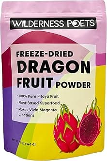 Freeze-Dried Dragon Fruit Powder - Pink Pitahaya (12 Ounce)