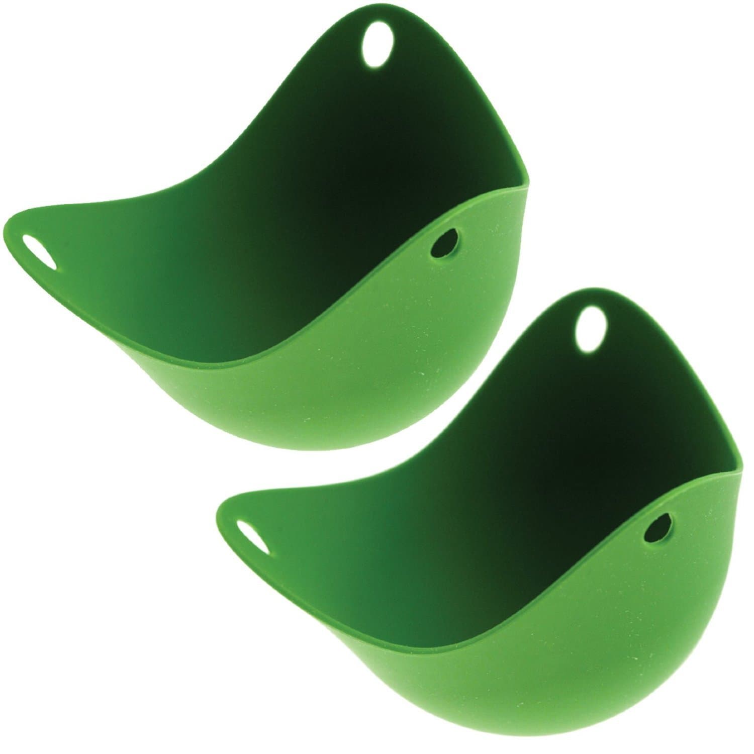 Poach cup, Set of 4, Green