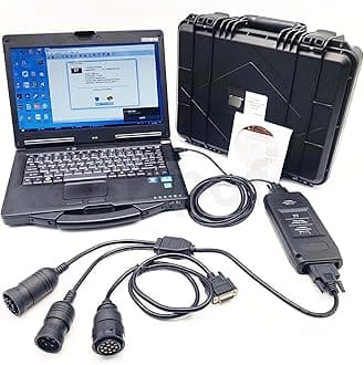 ET3 317-7485 for Caterpillar CAT Communication Adapter Diagnostic Tool Truck Excavator Engine with 2019C 6+9+14pin Cable (ET3 with Laptop)