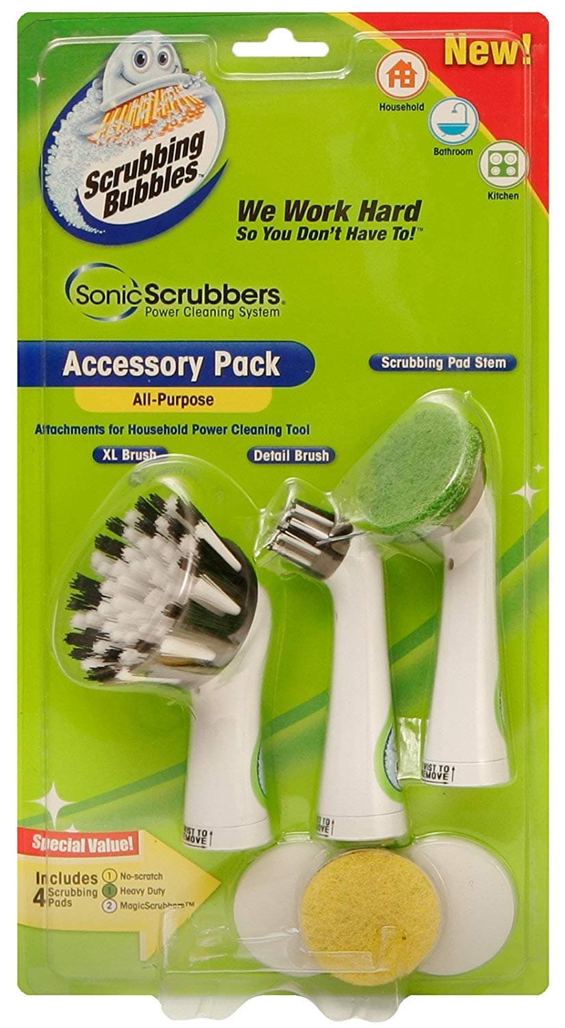HALG Scrubbing Bubbles Household All Purpose Accessory Pack