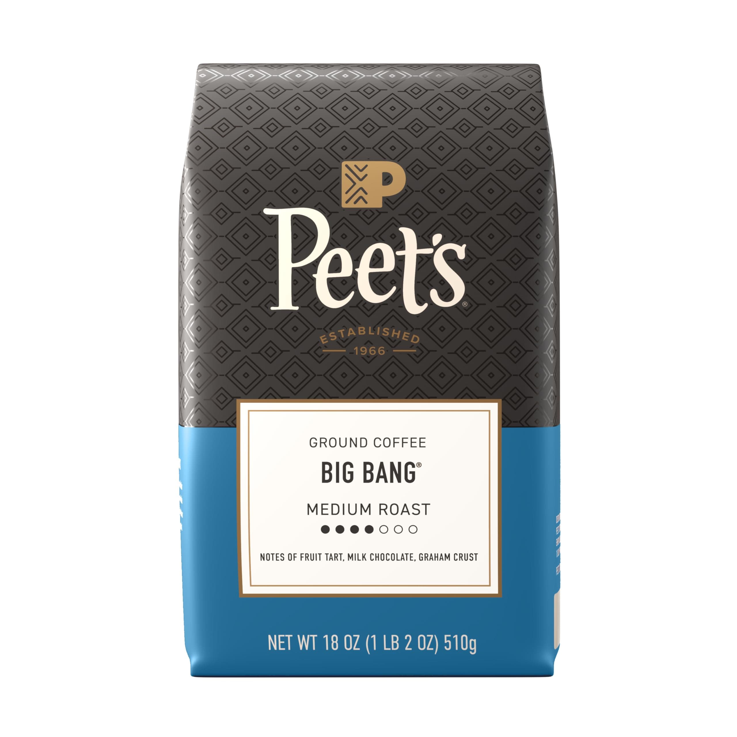 Peet's Big Bang Medium Roast Ground Coffee - 18oz