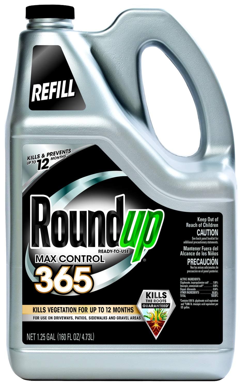 Roundup 5000710 Ready-To-Use Max Control 365 Refill, 1.25 gal