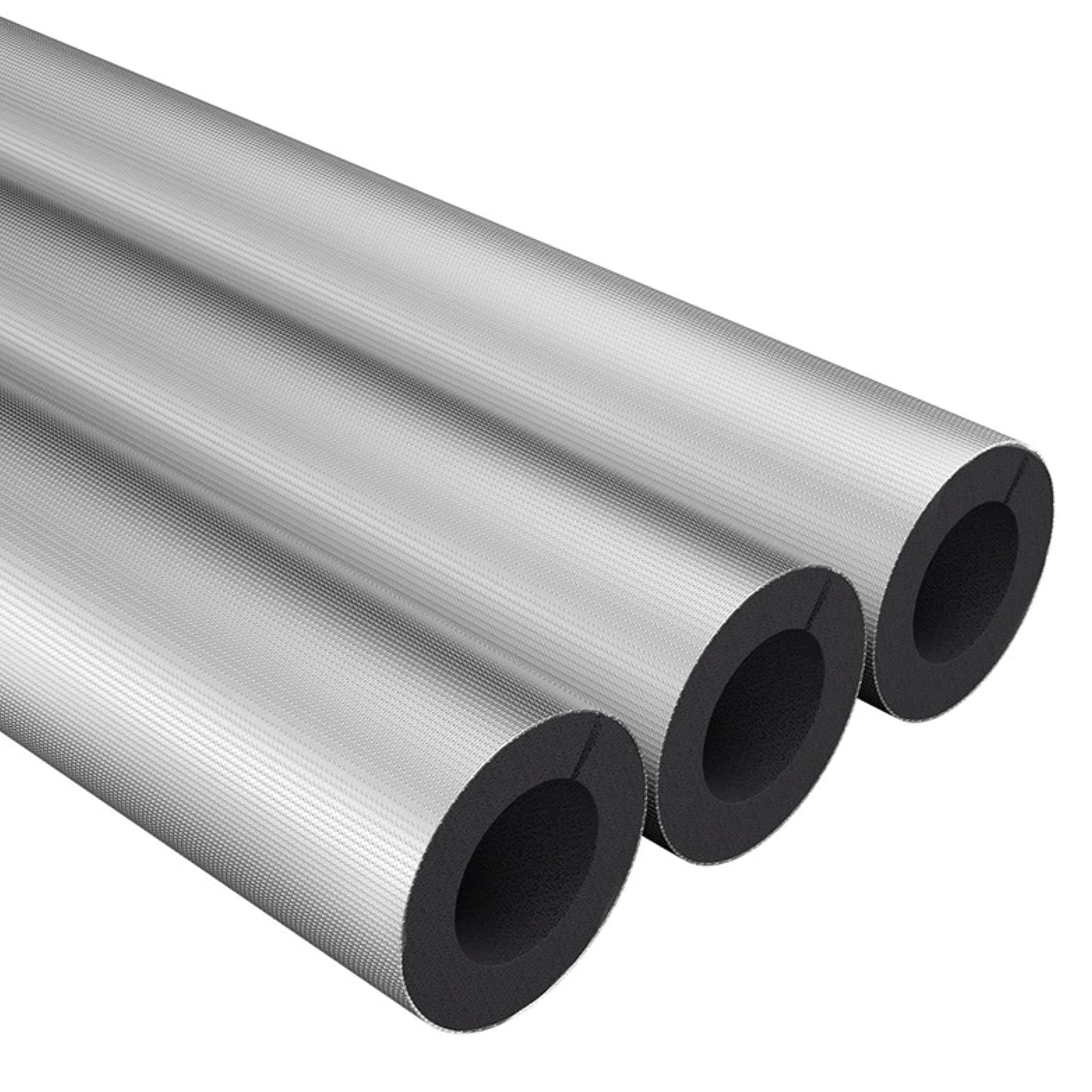 Self Adhesive Rubber Plastic Insulation Pipe, Insulation Cotton Water Pipe Anti Freezing Thickened Insulation Material,Innerdiameter60(2inch) wallThickness30mm