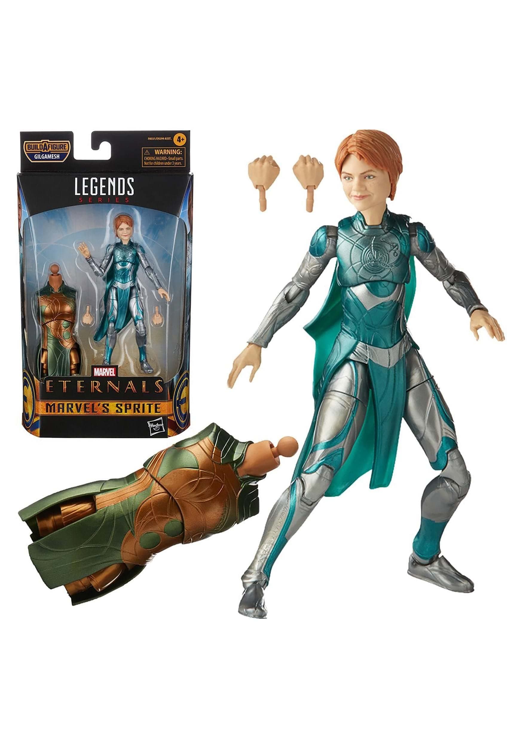 Hasbro Marvel Legends Series The Eternals Marvel’s Sprite 6-Inch Action Figure Toy, Movie-Inspired Design, Includes 2 Accessories, Ages 4 and Up