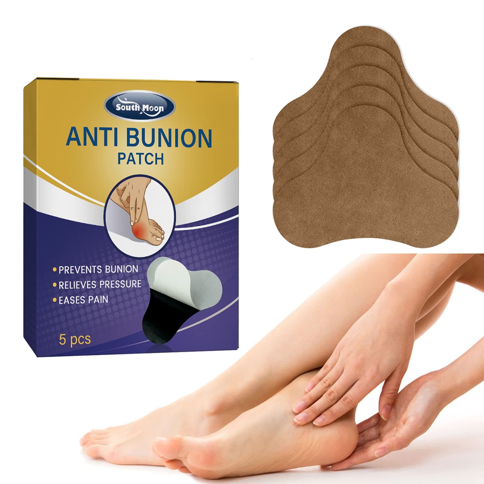 Strongjoints Anti Bunion Patch, Strongjoints Bunion Relief Patch, Bunion Pads, Bunion Corrector Relief (10)