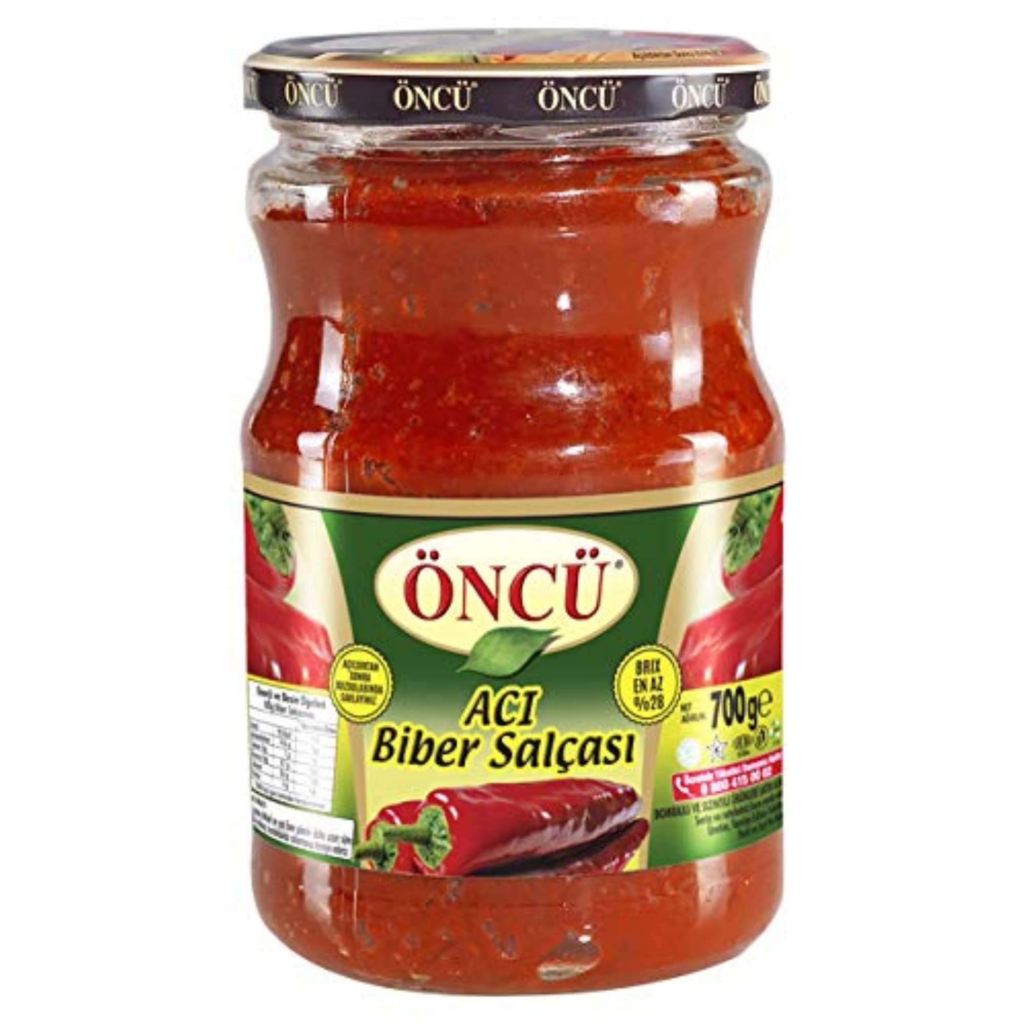 Öncü Turkish Hot Pepper Paste 700gr