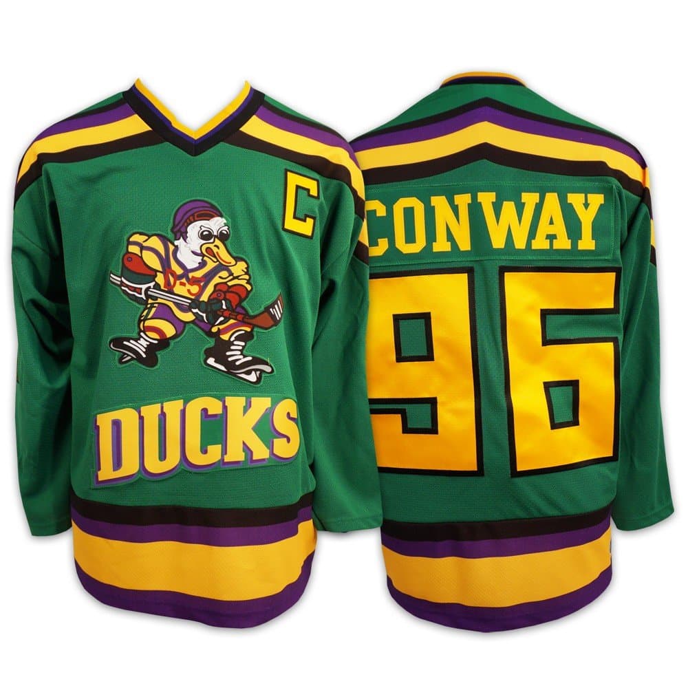 Mighty Ducks Movie Jersey CONWAY #96