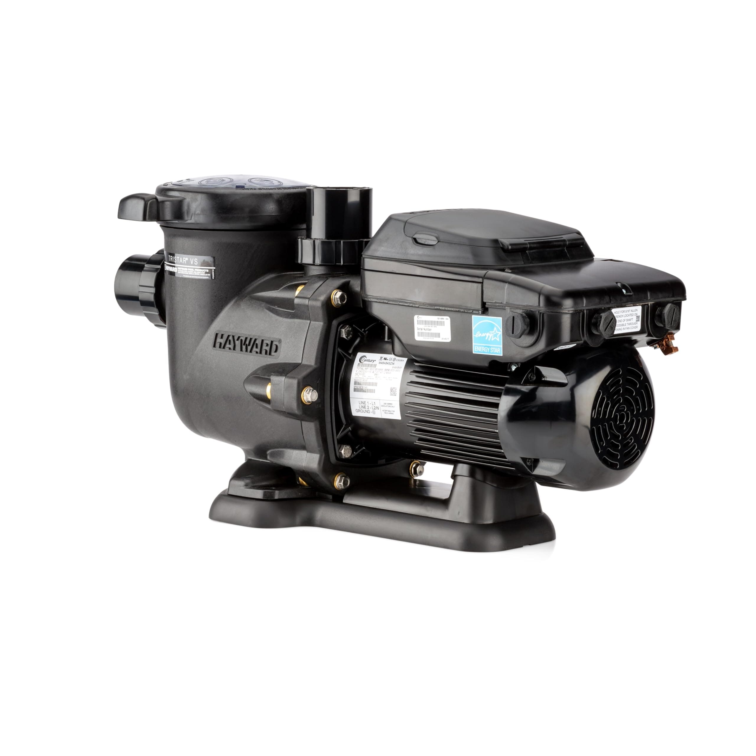 W3SP3202VSP TriStar Variable Speed Energy Efficient Pool Pump, 1.85 THP