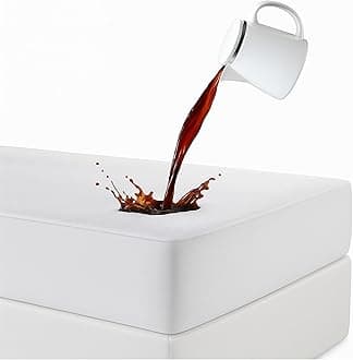 Family Bedding King Waterproof Mattress Protector - Terry Towel Deep Fitted Mattress Bed Cover - Breathable Cotton Mattress Protector - Mattress Cover for King Bed. (King (160x200cm))