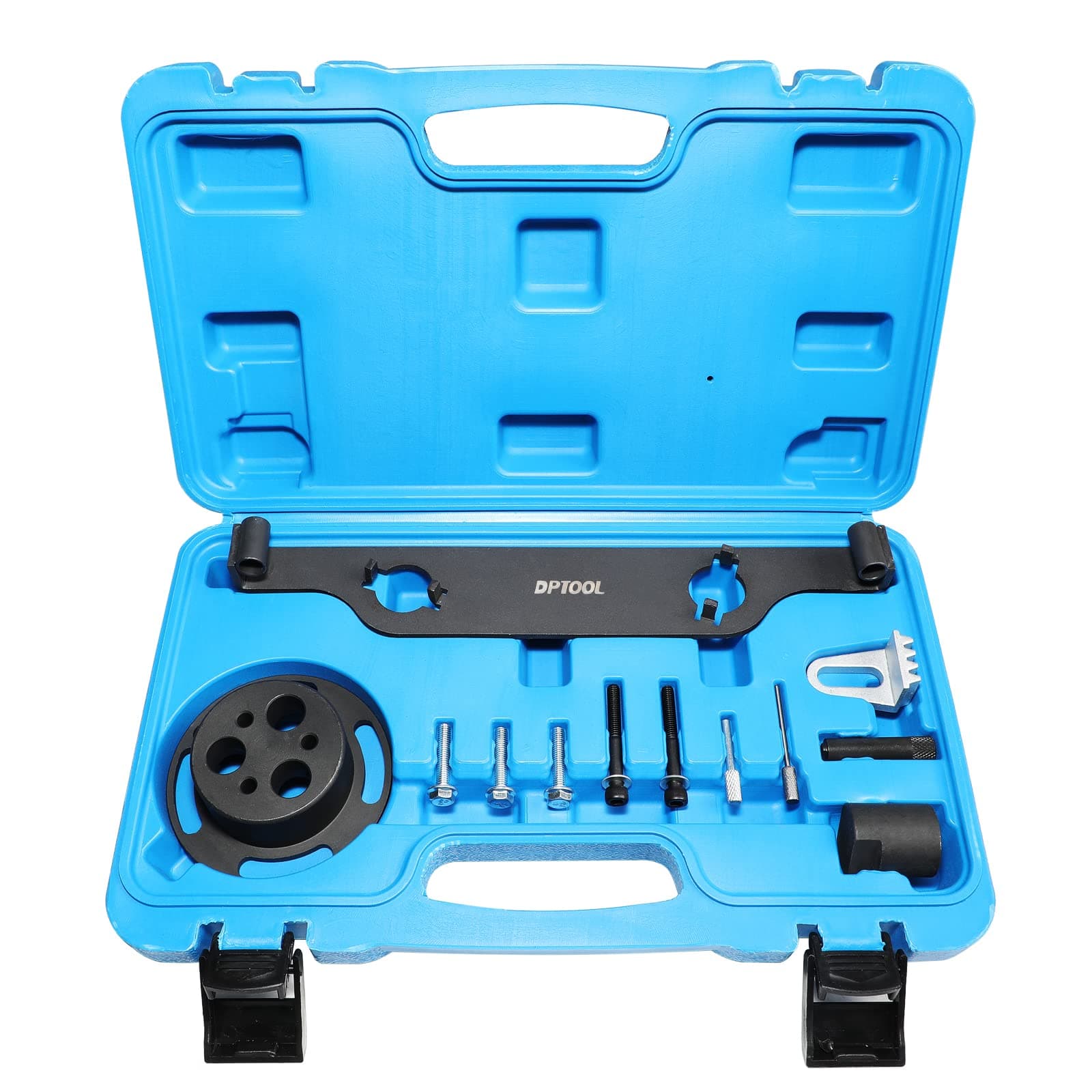 DPTOOL Camshaft Actuator Locking Timing Tool Kit Cam Phaser Retainer Water Pump Sprocket Retainer Holding Tool Compatible with GM/Buick/Chevrolet/GMC Ecotec 2.0 2.4 Engine Replace EN48953