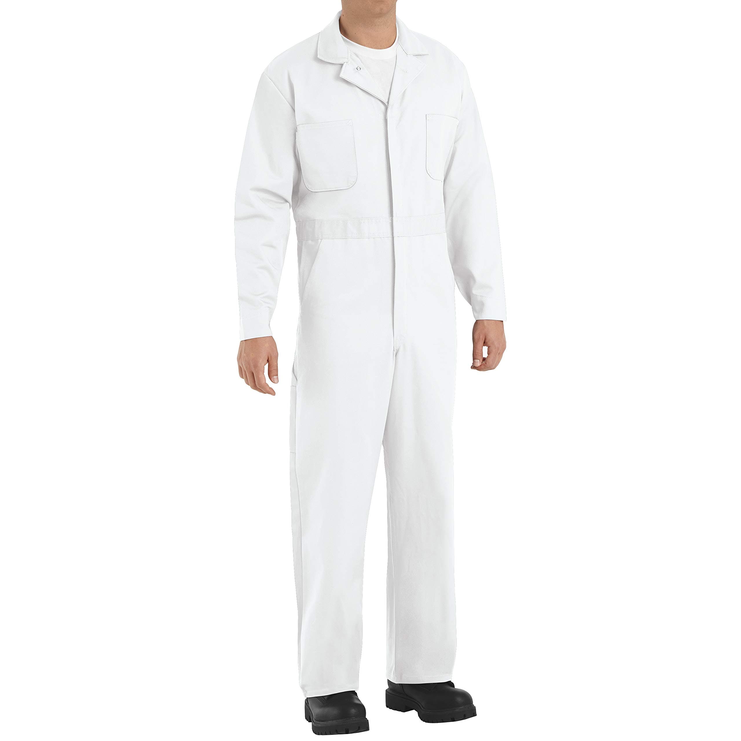 Red Kap mens Button Front Cotton Coverall
