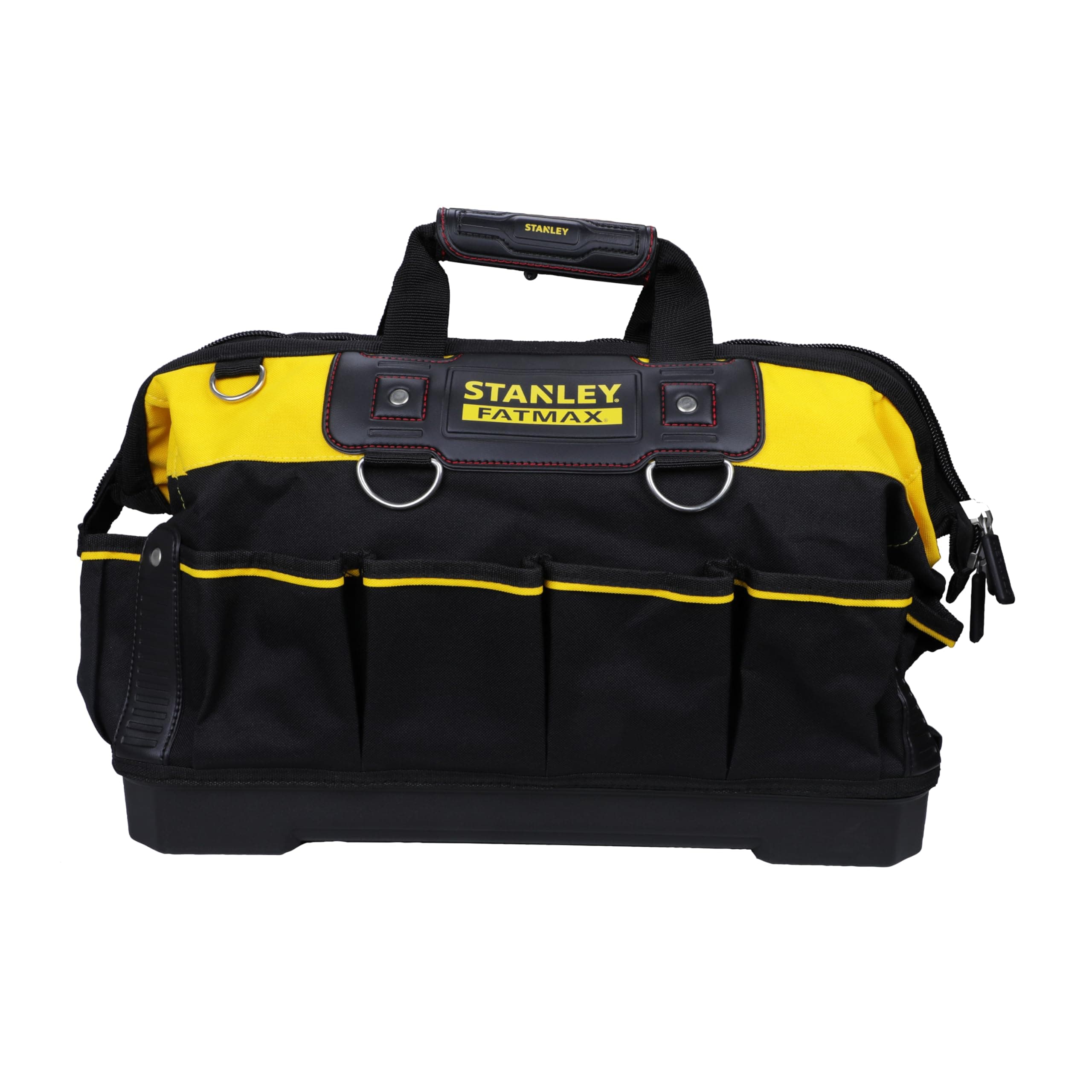 FATMAX Technician Tool Bag, 18" Heavy Duty, Hard Waterproof Base, Multiple Pockets, Shoulder Strap, 1-93-950