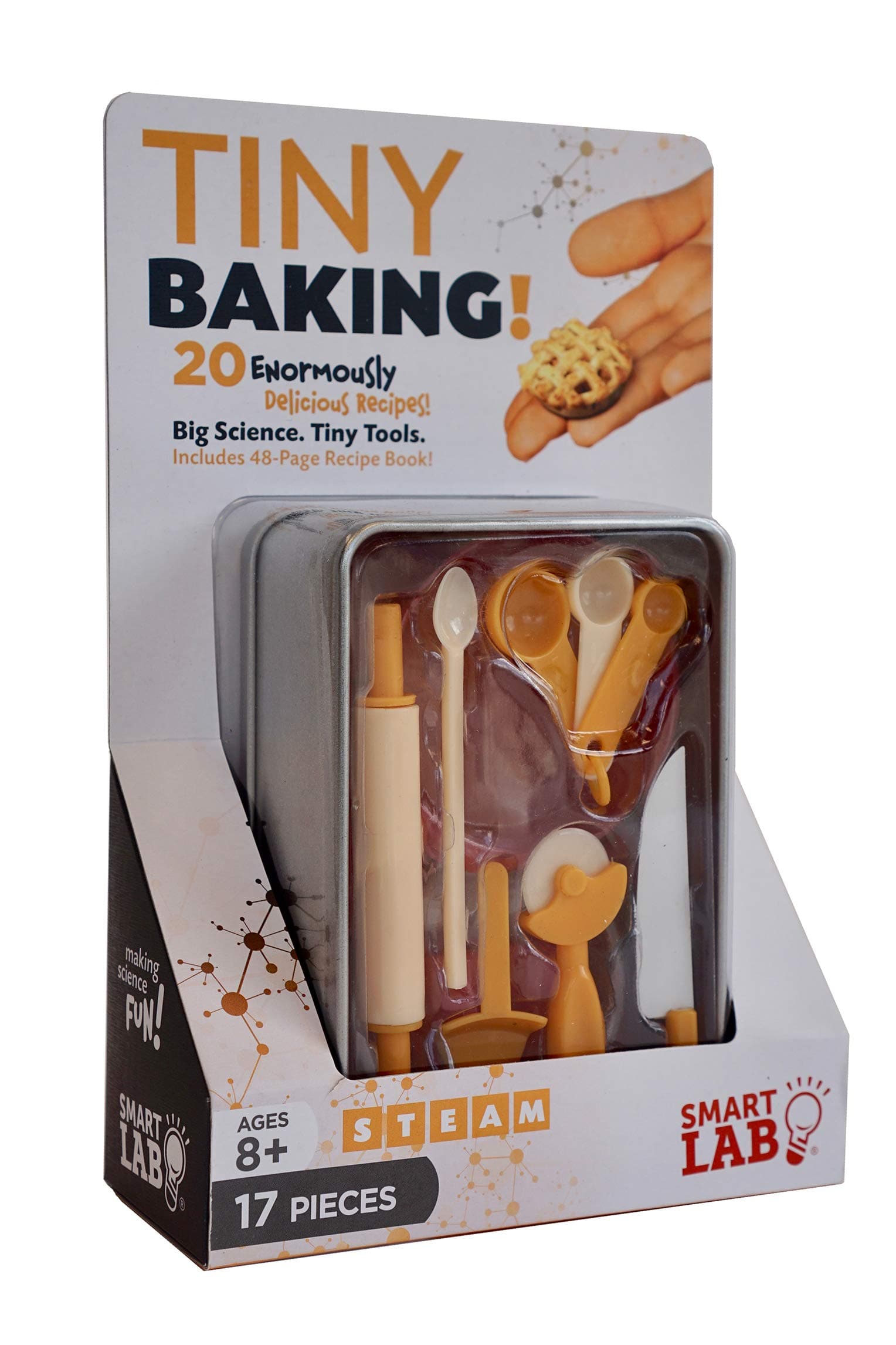 Toys TINY Baking with 20 Delicious Tiny Recipes. Big Science. Tiny Tools.