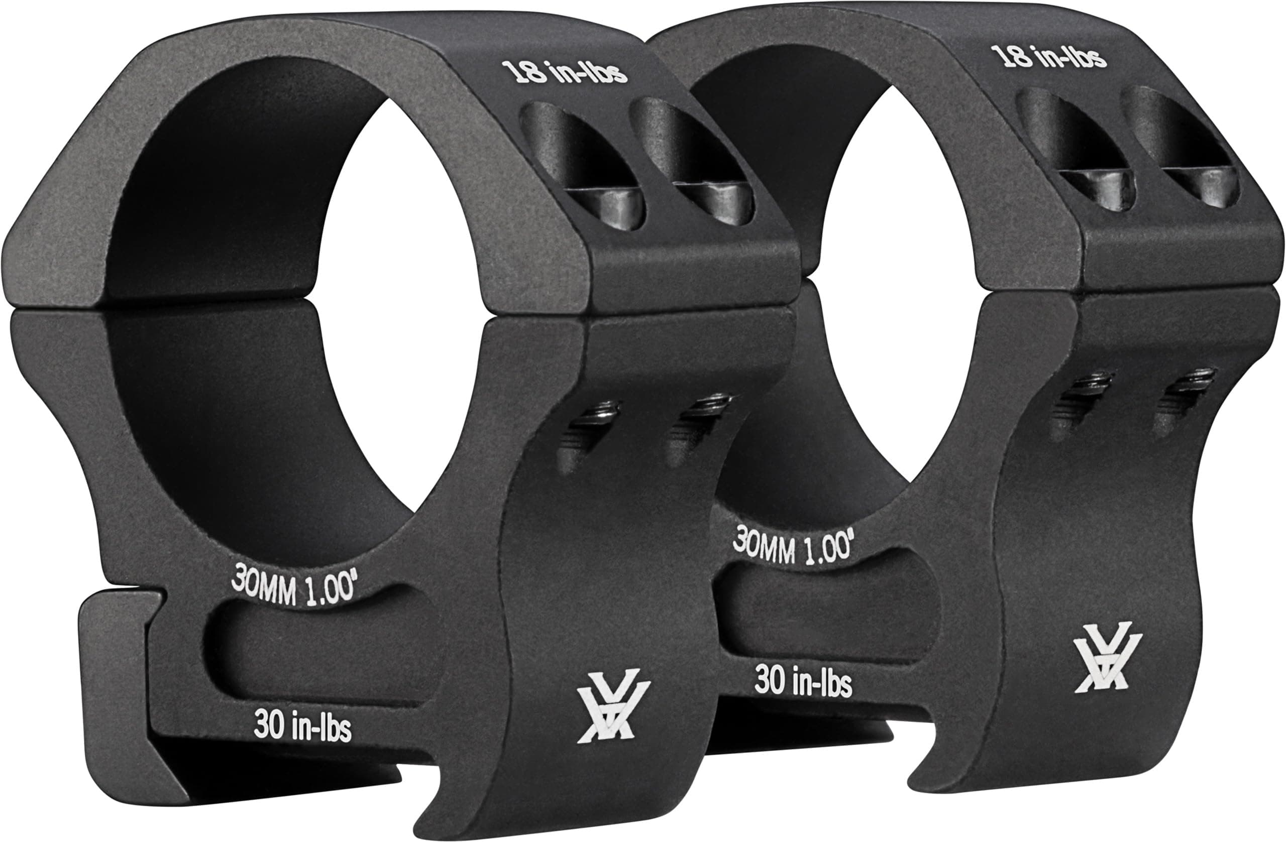 Vortex Pro Rings 30mm Medium Weaver/Picatinny Base Rifle Scope Mounts PR30-M