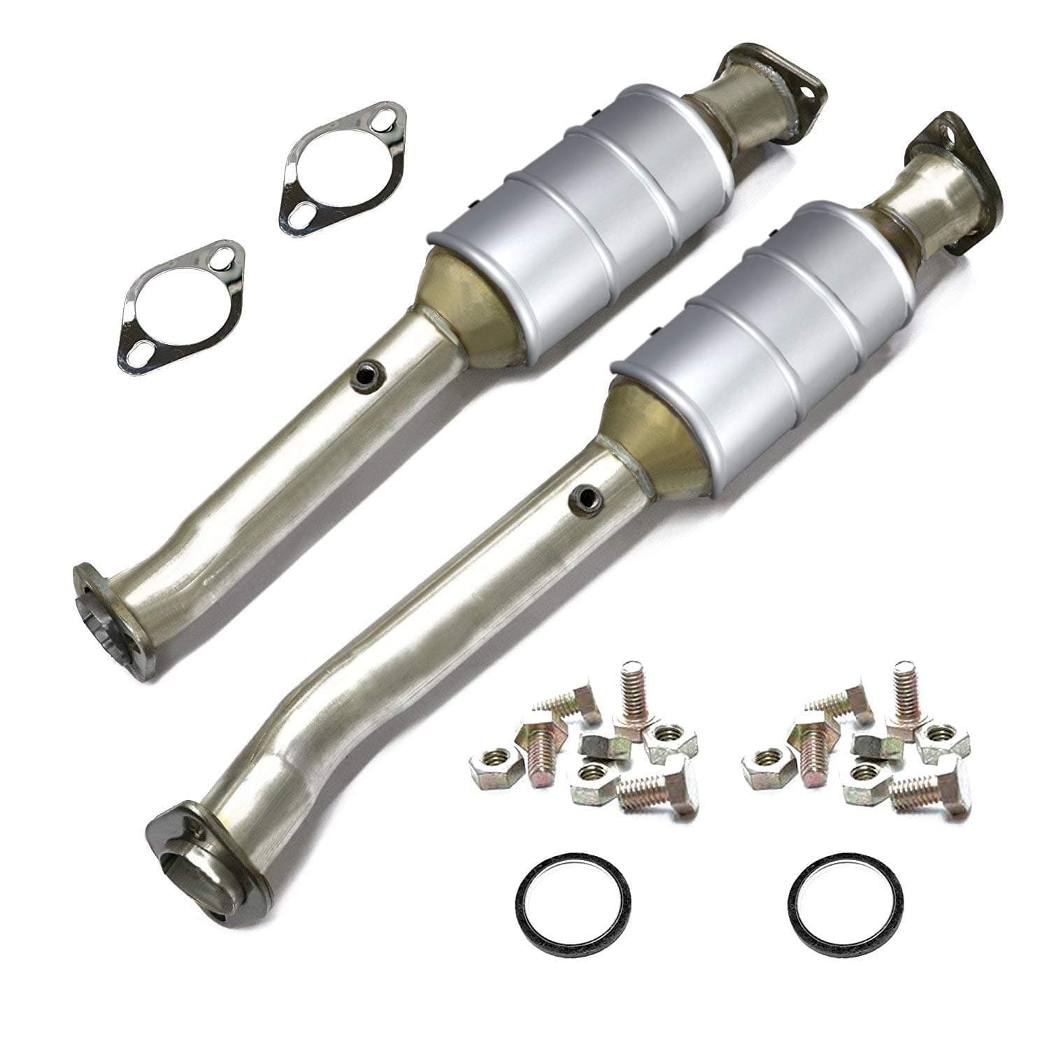 Catalytic Converter Replacement for 5.6L Rear Right & Left | 2004-2015 Nissan Titan | 2005-2015 Nissan Armada | 2004-2010 Infiniti QX56 | Direct Fit OBDII with Gaskets Included