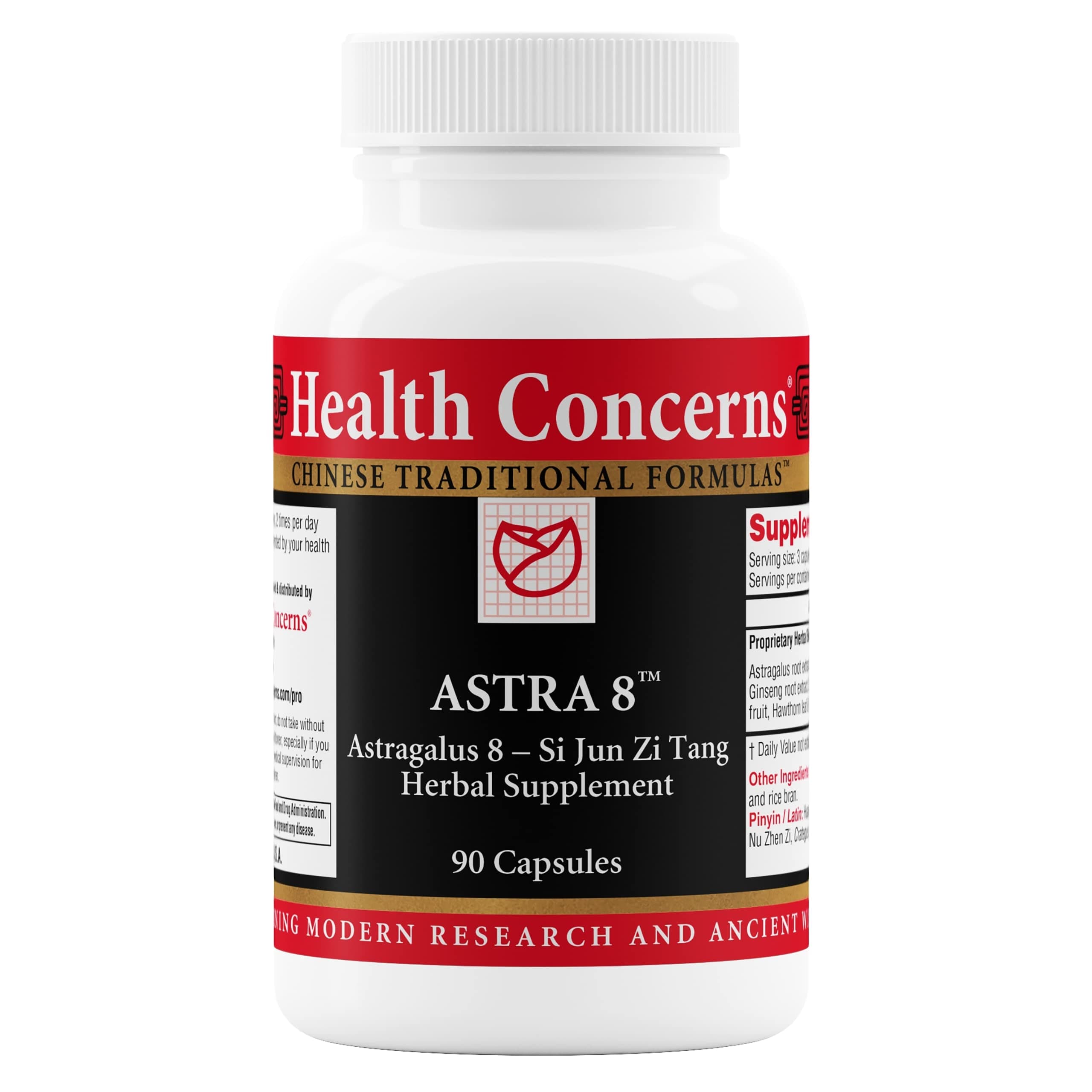 Health Concerns Astra 8 – Immune System Support & Fatigue Help – Adrenal Fatigue & Energy Boost Supplement – Adaptogenic Herbal Blend with Astragalus & Ginseng – 90 Capsules