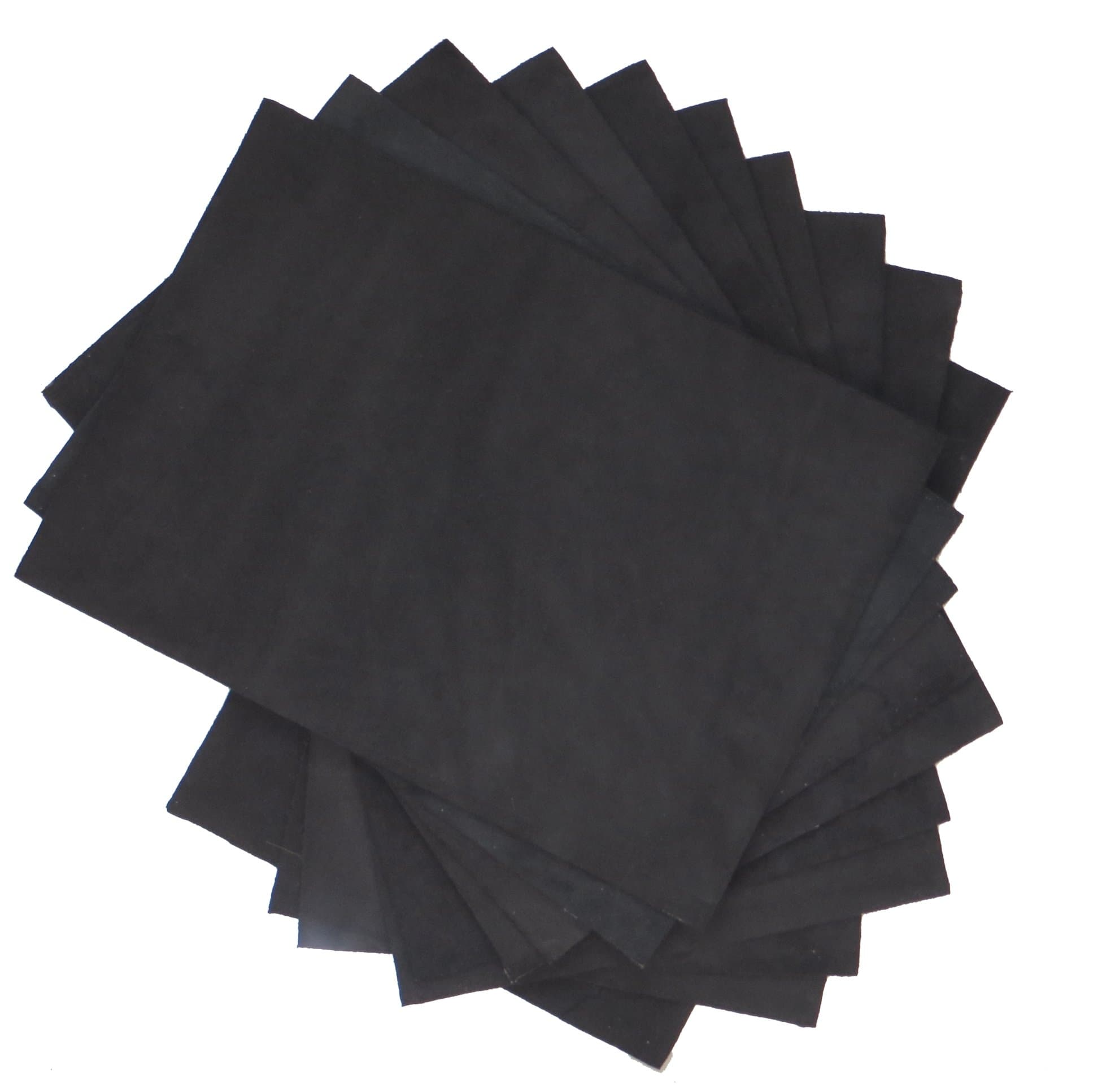 Premium Quality Suede Sheets 8.5"x12" with Super-Strong self-Adhesive Backing. Ideal for Making Peel-and-Stick (self-Stick, Stick-on) Soles for Dance Shoes, [SUEDE-DIY-r01].