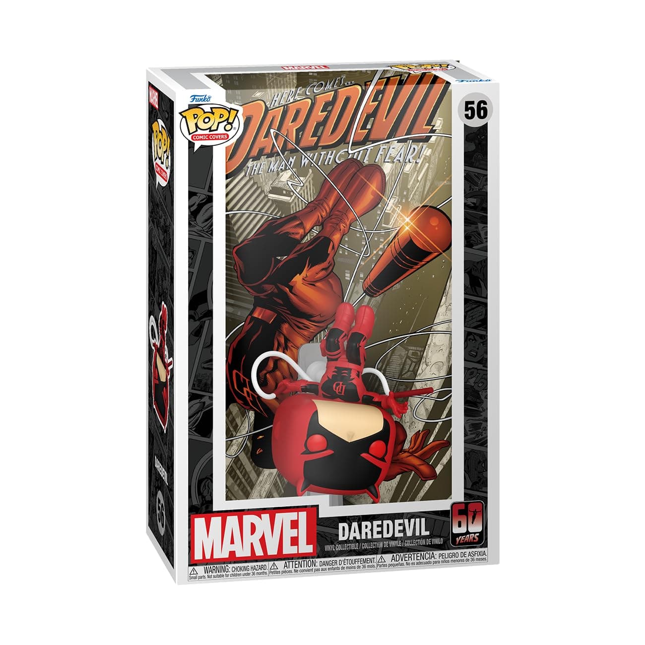 Funko POP! Comic Cover: Dd 60th – Daredevil #1​ - Collectable Vinyl Figure - Gift Idea - Official Merchandise - for Kids & Adults - Movies Fans - Model Figure for Collectors and Display