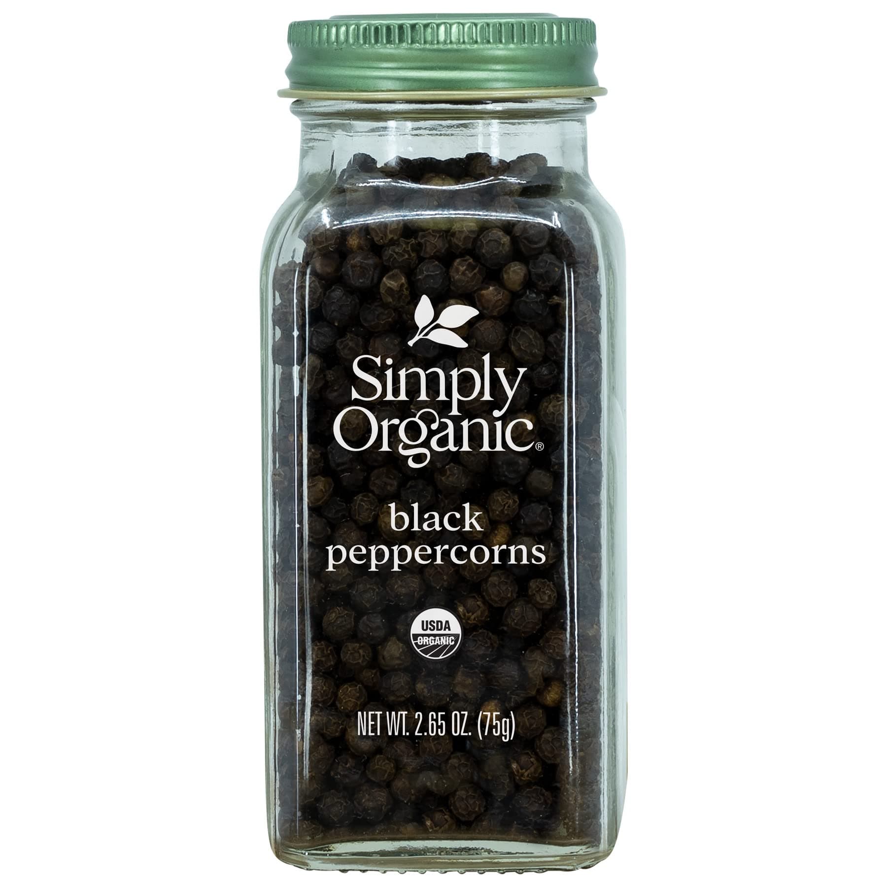 Whole Black Peppercorns, 2.65 Oz