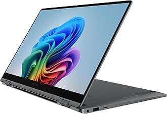 SAMSUNG 15.6" Galaxy Book5 360 Copilot+ PC, AI Business Laptop, Windows 11 Pro, Intel Core Ultra 5 Processor 226V, FHD AMOLED Touchscreen, 16GB/512GB, 2025 Model, NP754QHA-KA1US, Gray