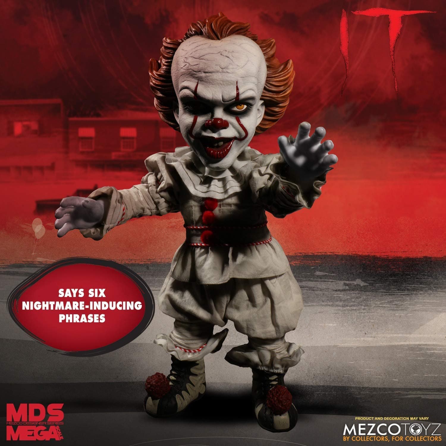 It (2017) - MDS Mega Scale - 15" Talking Pennywise