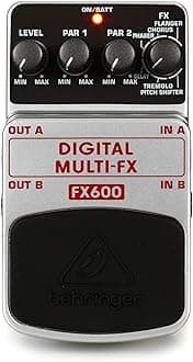 Behringer DIGITAL MULTI-FX FX600 Digital Stereo Multi-Effects Pedal