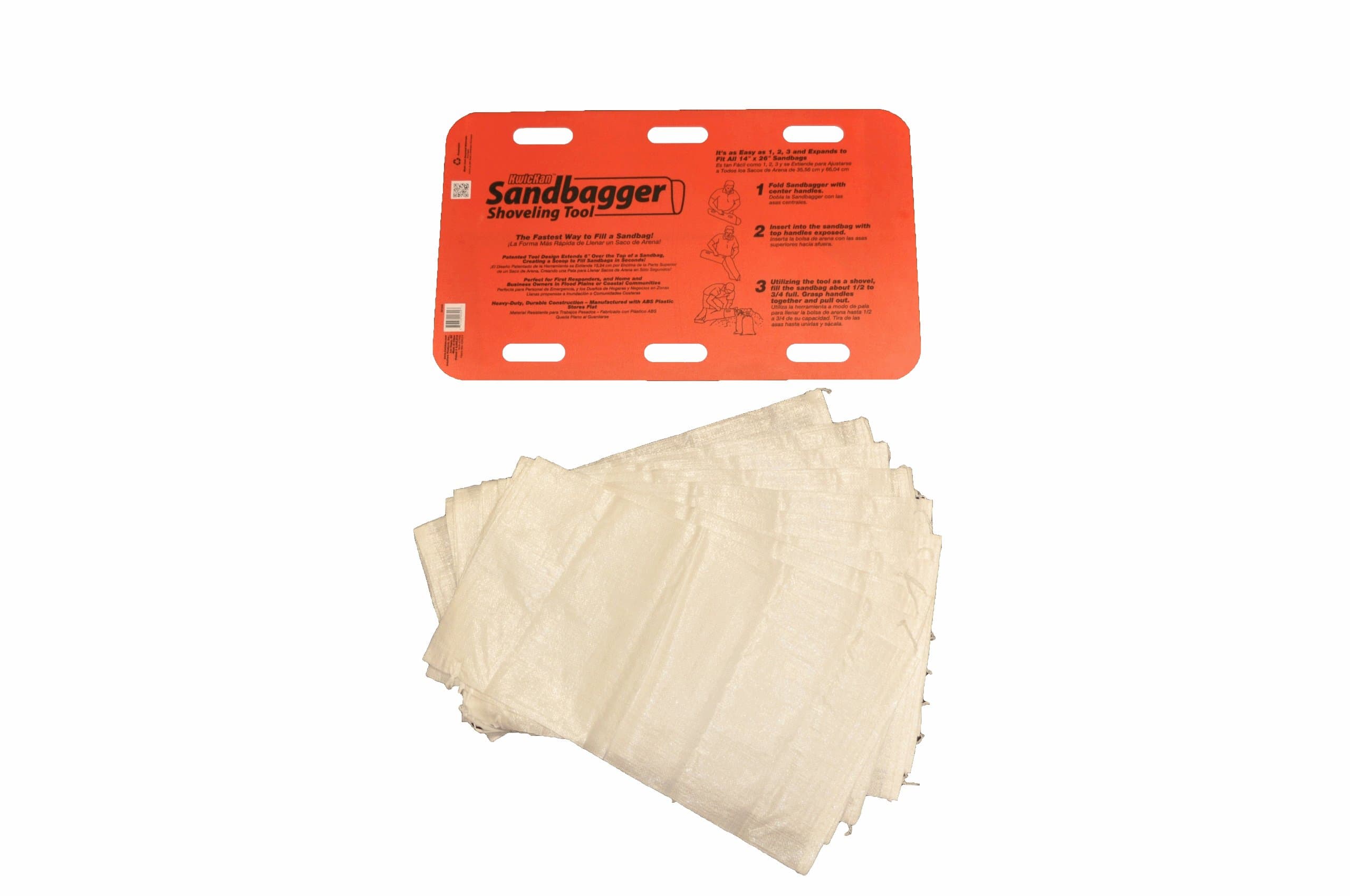 Kwickan SBK-100ISKit Sandbagger Kit, Red/Black, 26-Pack