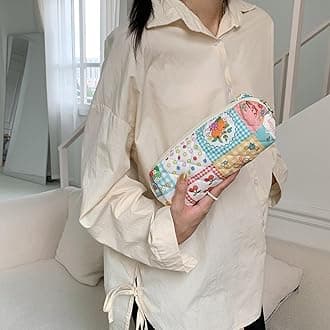 Pencil Case Pen Case Office College School Storage Bag Pouch Holder Box Organizer Makeup Pouch Cosmetic Bag Aesthetic Cute Pencil Case for Girls Boys Kids (ZC)