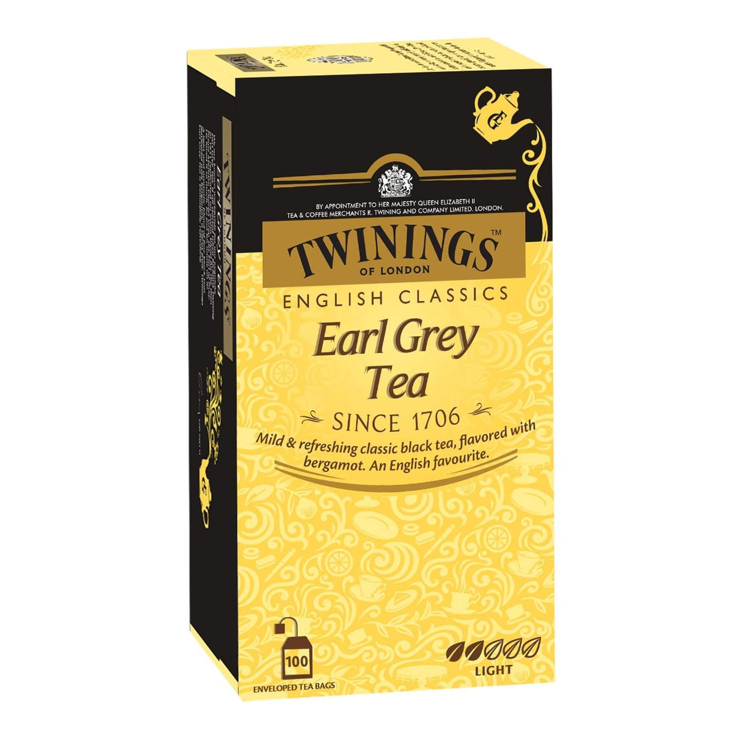 Twinings Grey Classics Teabags 100 Pack