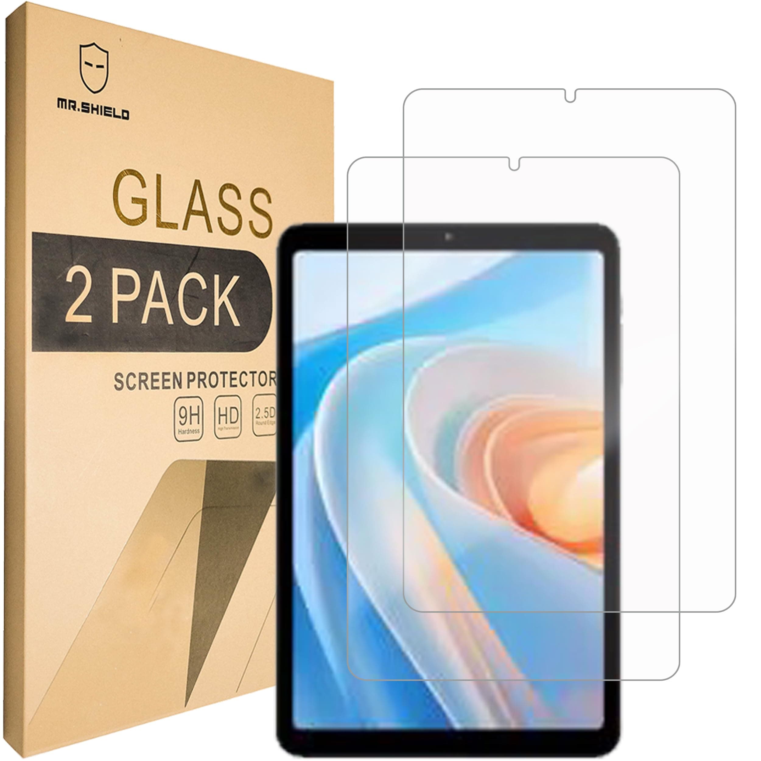 Screen Protector compatible with ALLDOCUBE iPlay 60 Mini Pro/iPlay 60 mini Turbo [Tempered Glass] [2-PACK] [Japan Glass with 9H Hardness]