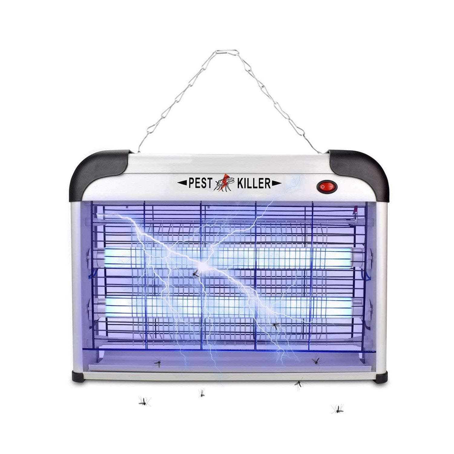 BABI Electric Bug Zapper/Pest Repeller Control-Strongest Indoor 2800 V 6000ft² UV Lamp Flying Fly Insect Killer Mosquitoes Flies Killer Repellent Traps Eliminator Catcher lure Zap kills Mosquito
