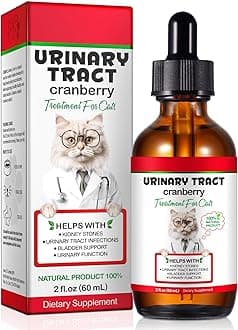 Feline Urinary Tract Health, Cat UTI Remedy, Natural Herbal Supplement 2 fl oz, Supporting Regular Care for Urinary Health