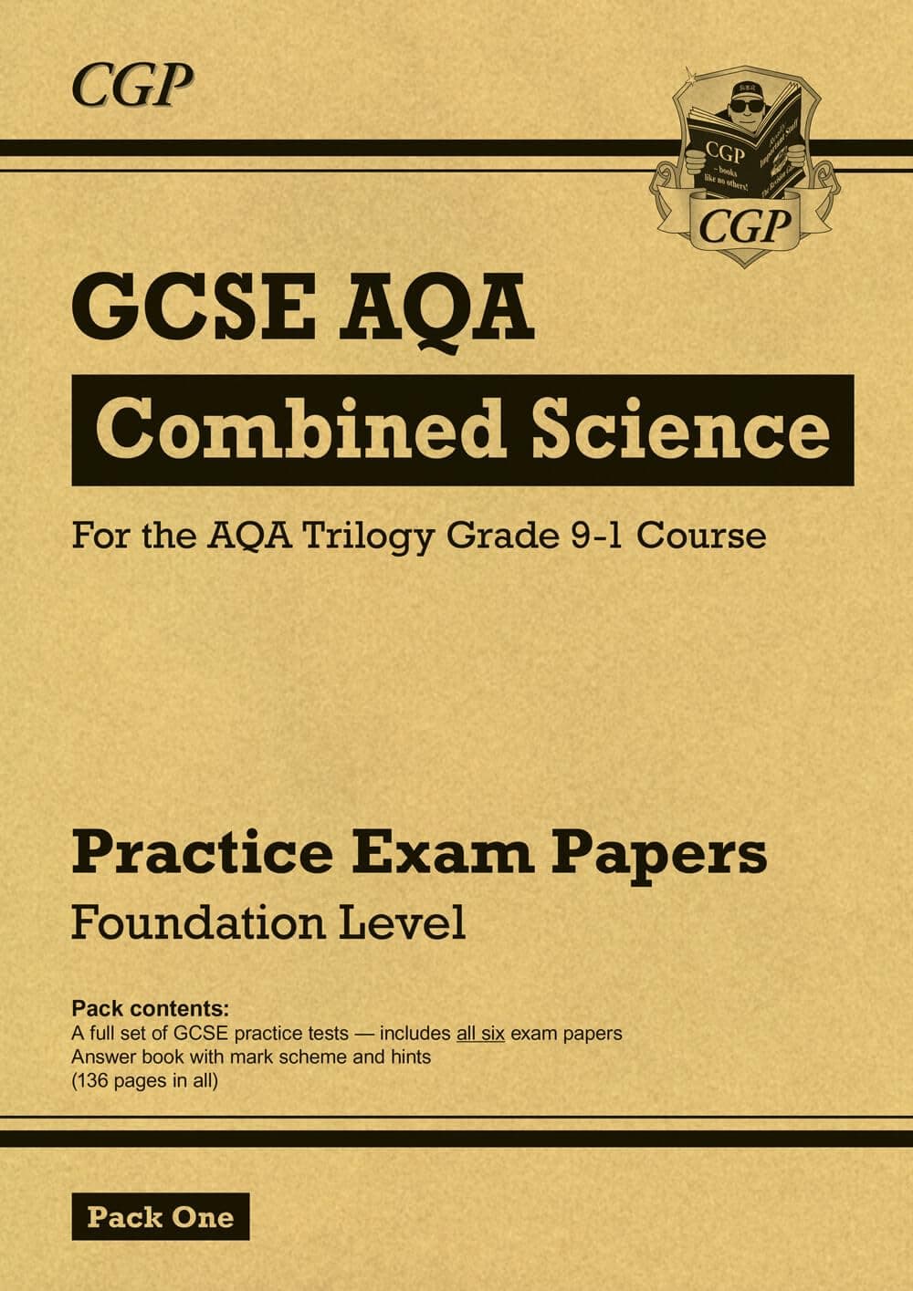 GCSE Combined Science AQA Practice Papers: Foundation Pack 1: for the 2026 and 2027 exams (CGP AQA GCSE Combined Science)