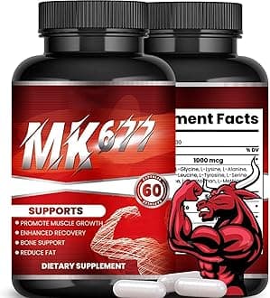 𝐌𝐊677 Capsules, 𝐌𝐊677 𝐒𝐮𝐩𝐩𝐥𝐞𝐦𝐞𝐧𝐭, Muscle Recovery Post Workout & Immune Health for Women & Men - 60 Pills