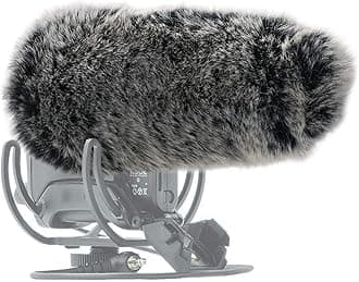 SUNMON Mic Furry Windscreen, VMP+ Deadcat Windshield Compatible with Rode VideoMic Pro+ Plus Camera Microphone