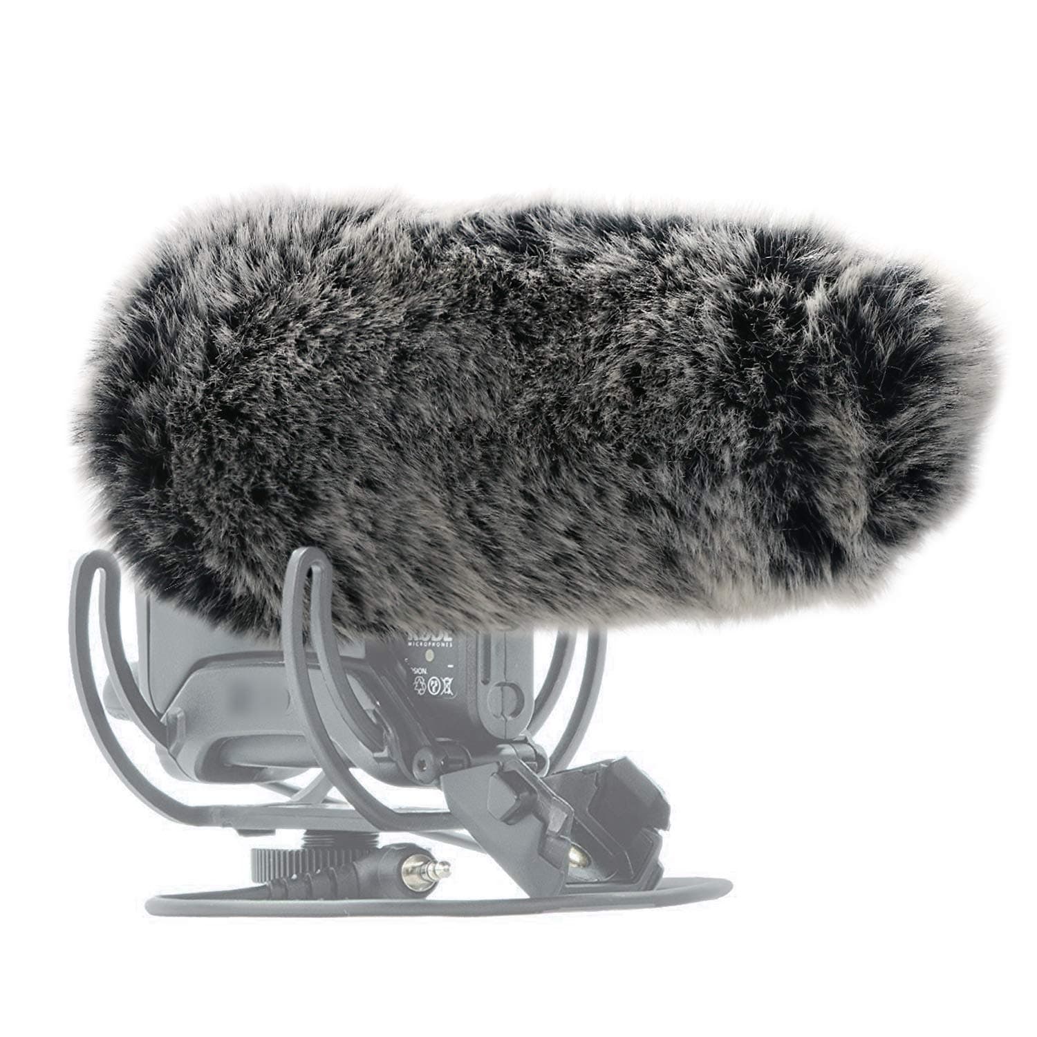Mic Furry Windscreen, VMP+ Windshield Compatible with Rode VideoMic Pro+ Plus Camera Microphone