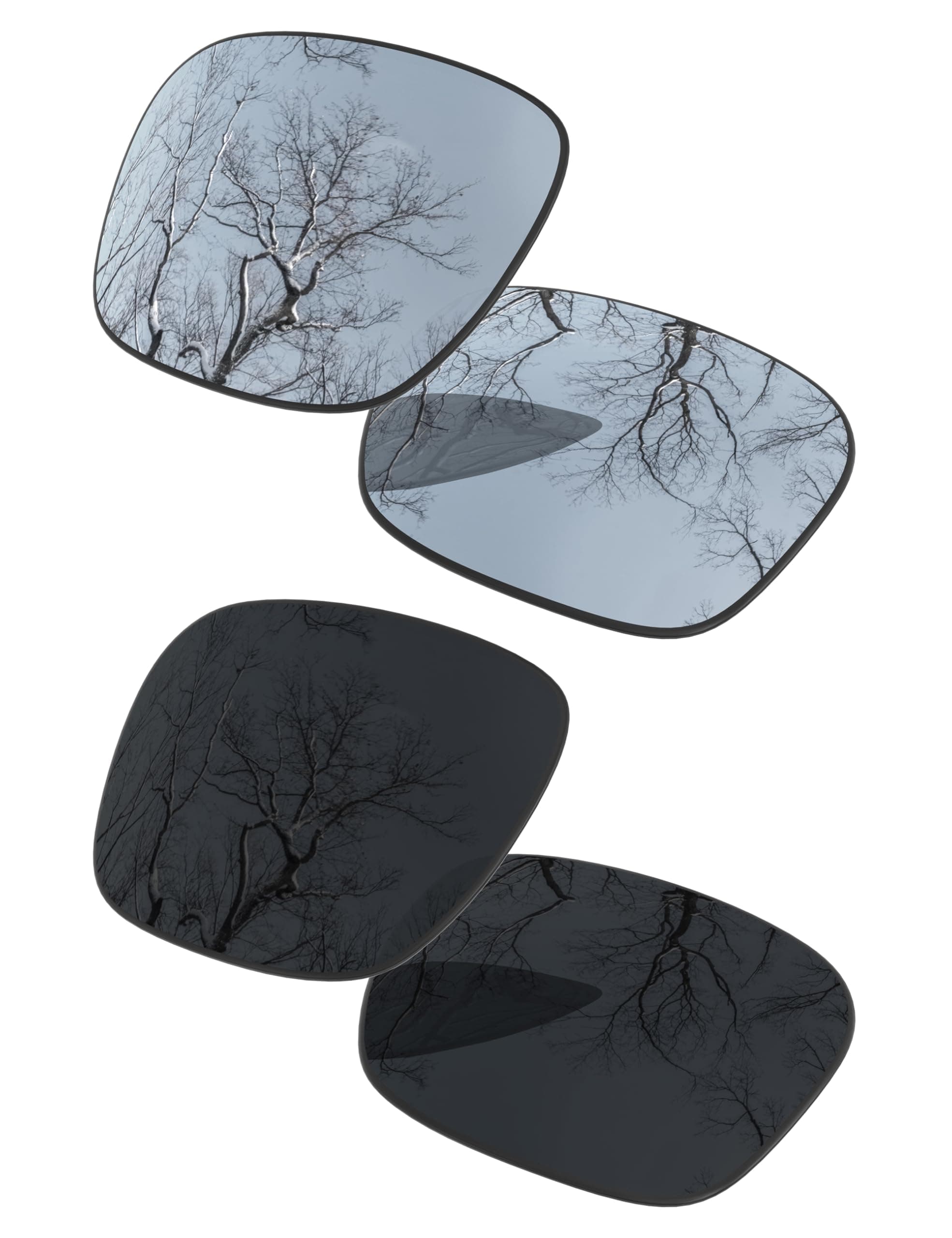 2 Pair Polarized Lens Replacement for Oakley Drop Point Pack