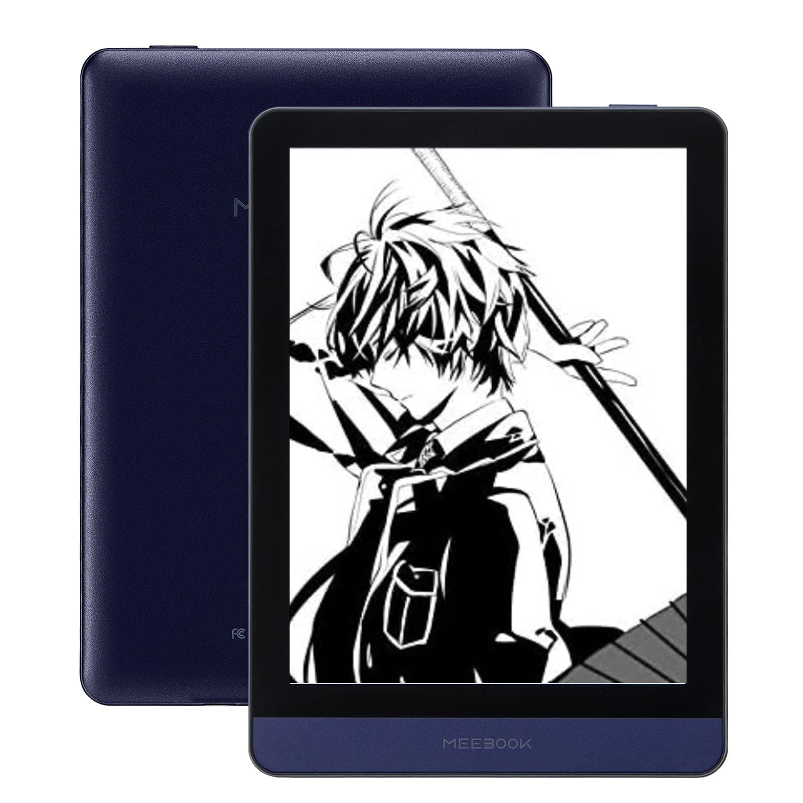 M6 e-Book Reader, 2023 New 6" 300PPI HD E-Ink Screen Ereader, Cold/Warm Light, Android 11, Support Google Play Store,OTG/Type C,3GB+32GB
