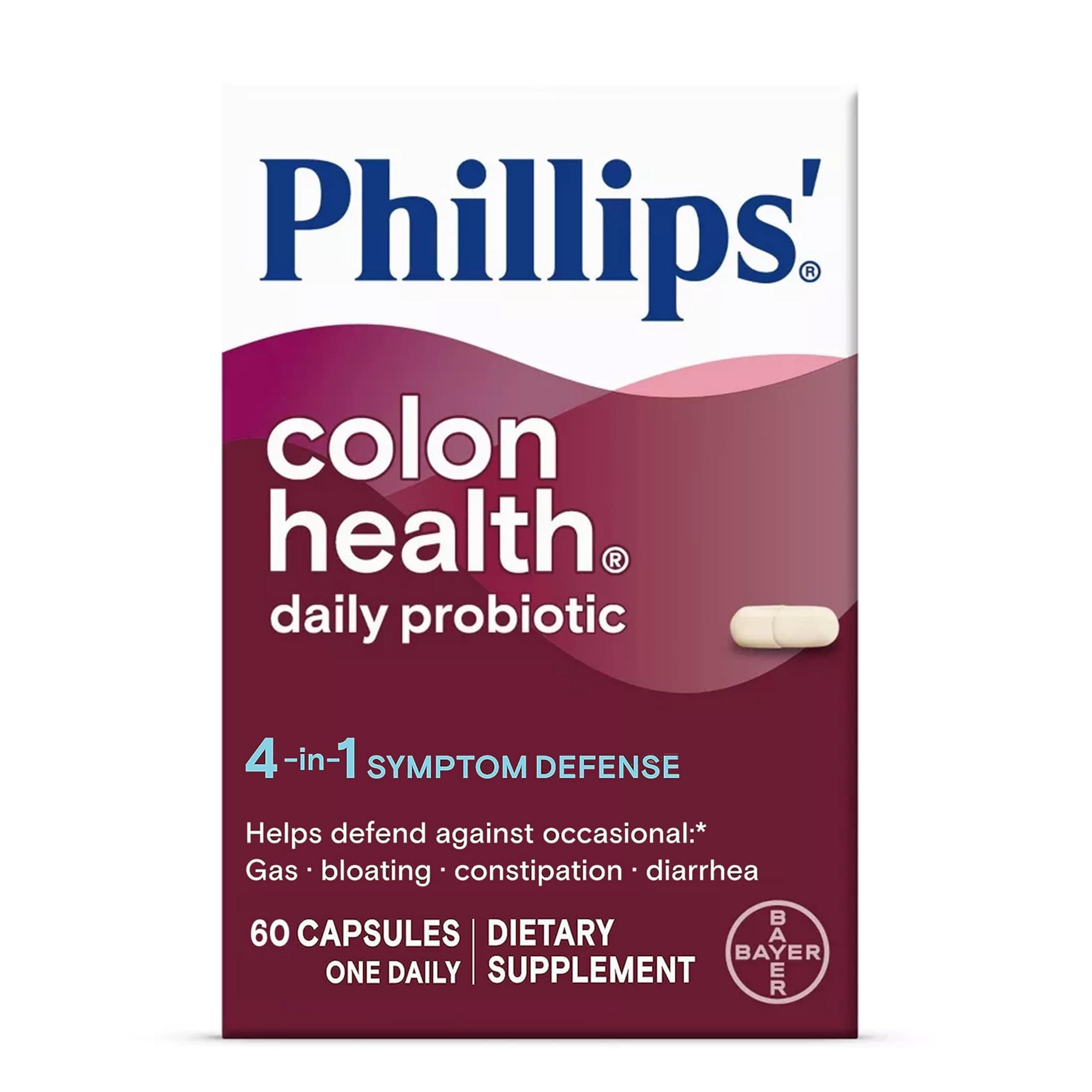 Phillips' Colon Health Probiotic Capsules, 60 Count