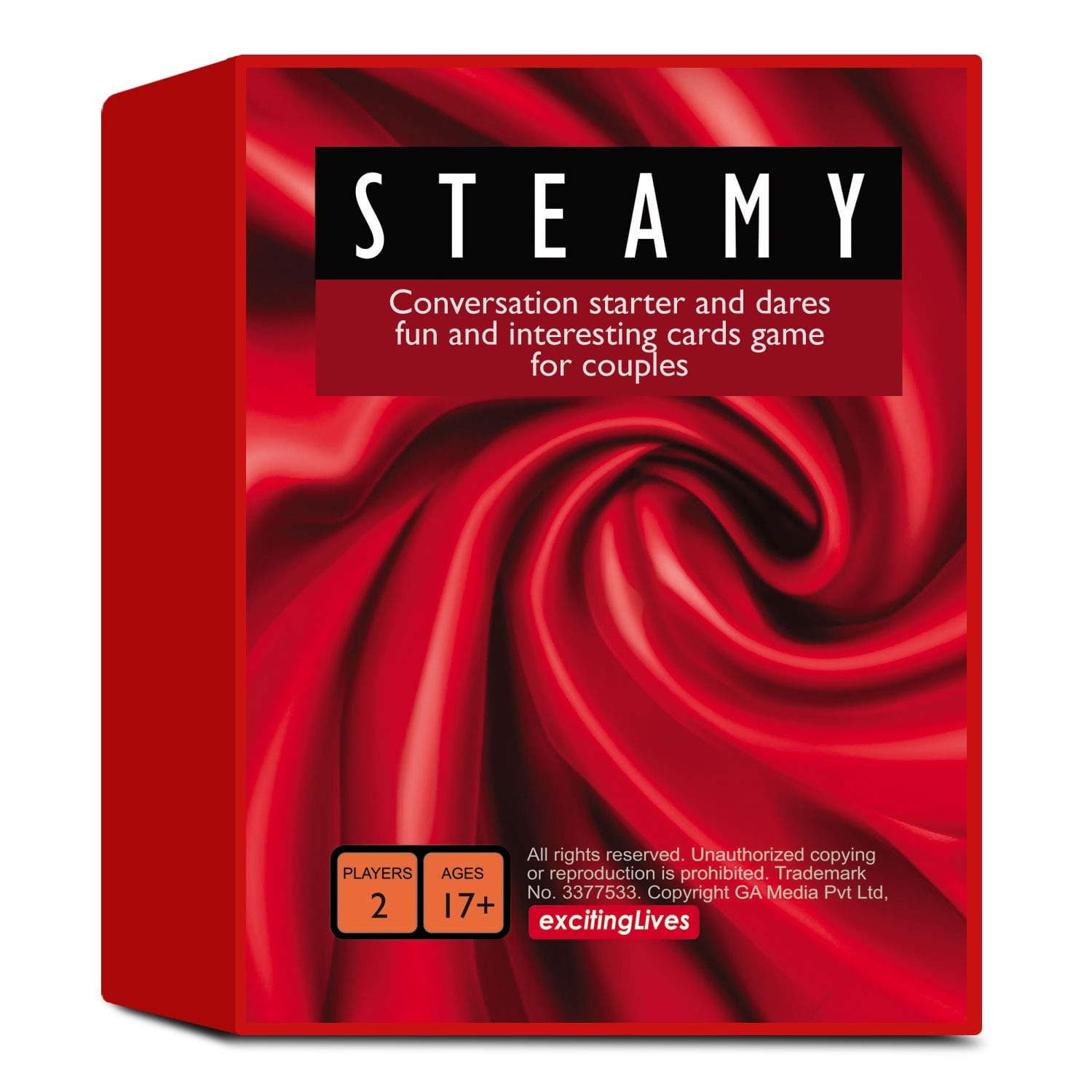 Steamy: Romantic Love Conversations Card Game for Couples