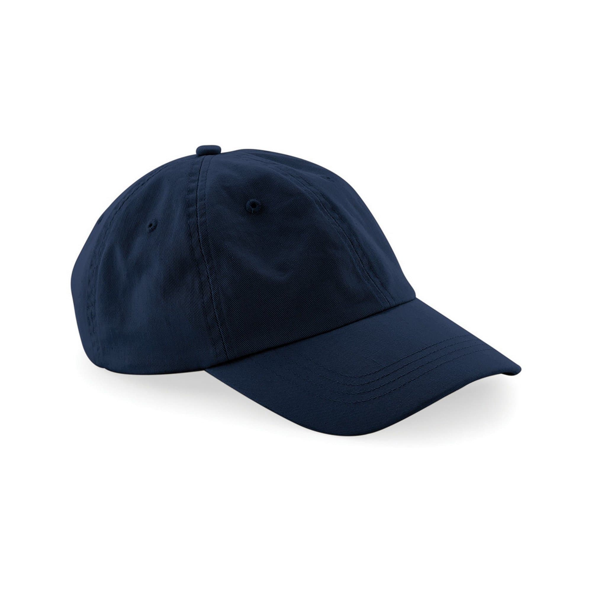 Unisex Low Profile 6 Panel Dad Cap (One Size) (Navy Blue)