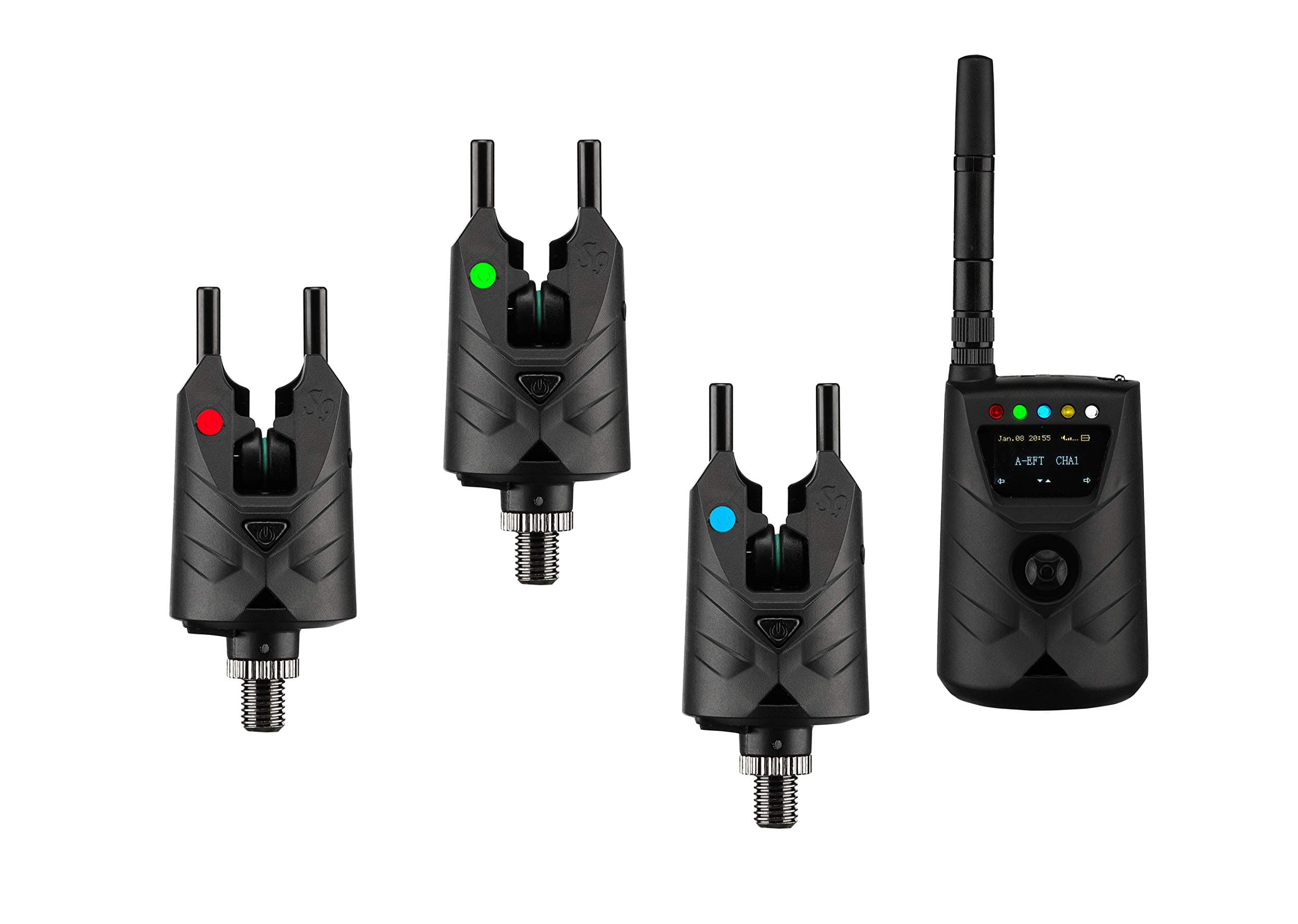 New Direction Tackle S9 3 Rod Presentation Bite Alarm Set