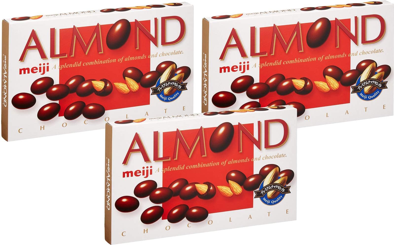 Almond Chocolate Box 3.10oz (3 Pack)