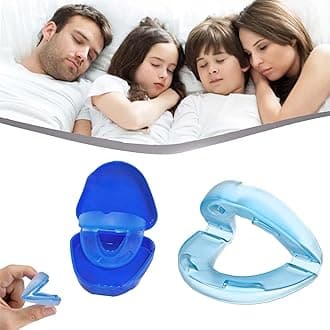 Honex Anti Snoring Mouthpiece, Anti Snoring Mouth Guard Device, Snoring Aids for Women & Men, Sleep Apn-ea Devices, Quiet S-oothie Snoring Mouth Guard, for You & Your Partner's Better Sleep