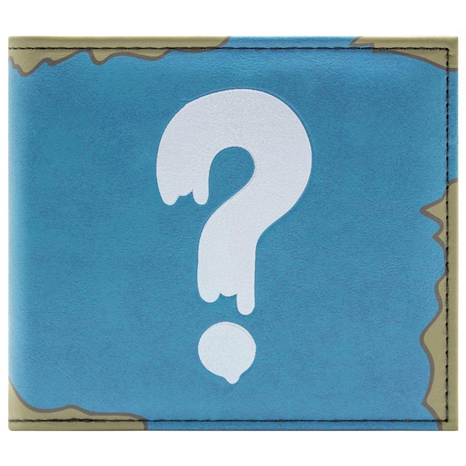 Gravity Falls Mystery Shack Question Wallet Bi-Fold ID & Card Holder, Blue