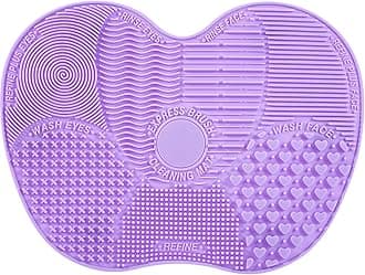 Silicone Makeup Brush Cleaning Mat (Purple)